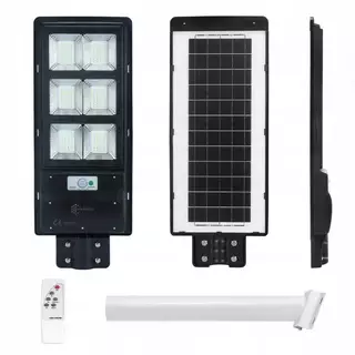 Uličná lampa - Pouličné svietidlo 240 W 5500 lm na solárne napájanie